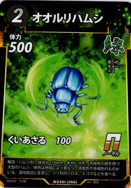 MUSHI3-41 オオルリハムシ N