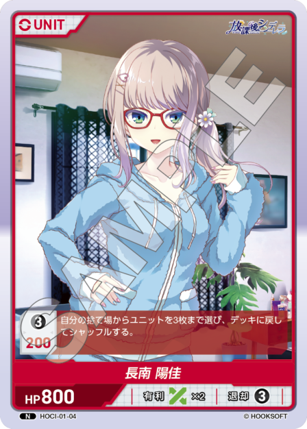 HOCI-01-04 N 長南　陽佳