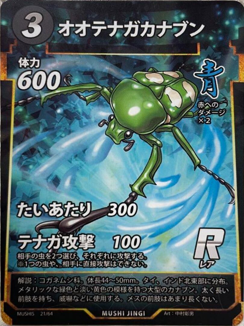 MUSHI5-21 オオテナガカナブン R