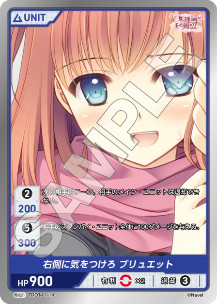 TROT-01-14 SR 右側に気をつけろ　ブリュエット