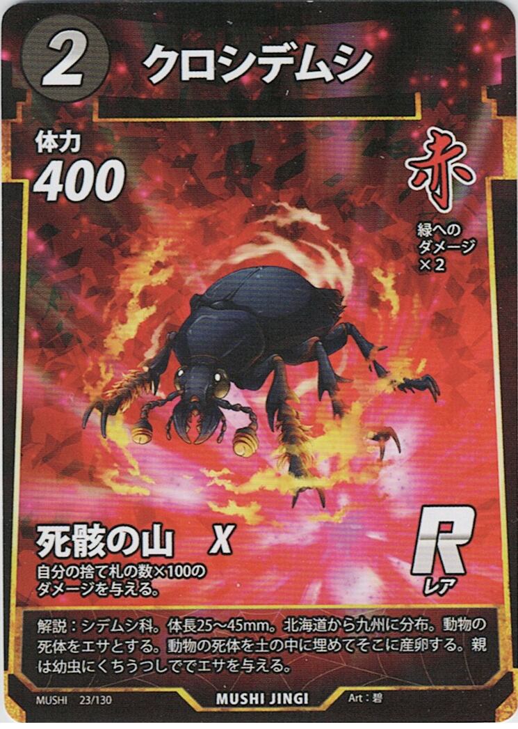 MUSHI1-23 クロシデムシ R