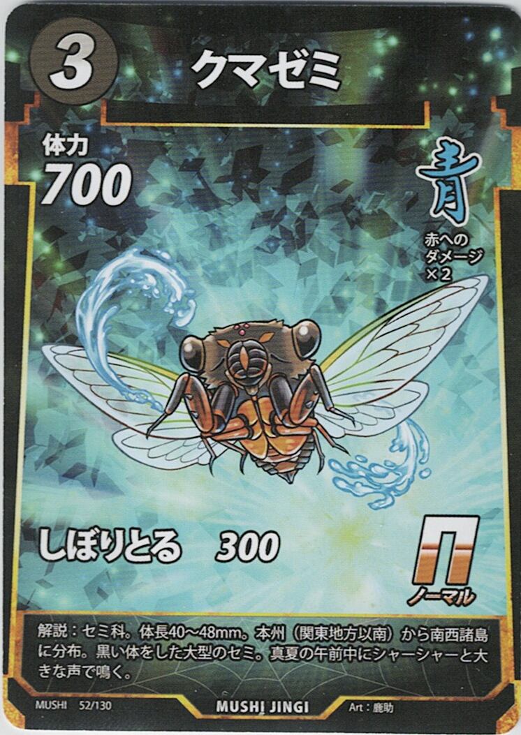 MUSHI1-52 クマゼミ N