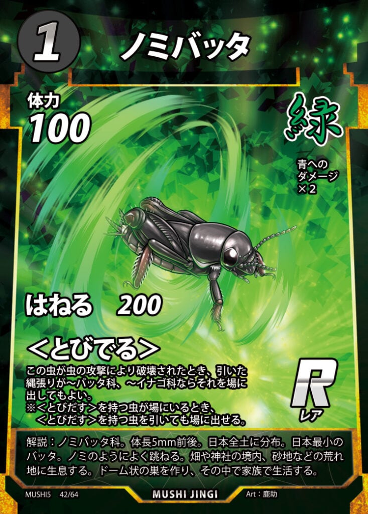 MUSHI5-42 ノミバッタ R