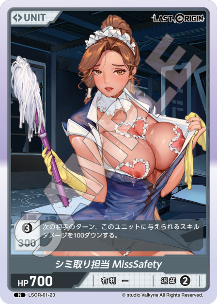 LSOR-01-23 N シミ取り担当 MissSafety