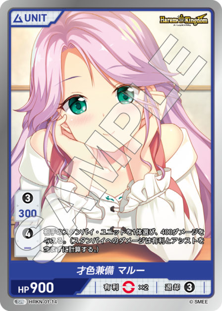 HRKN-01-14 SR 才色兼備　マルー