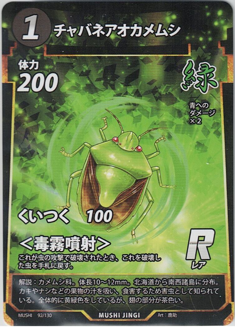 MUSHI1-92 チャバネアオカメムシ R