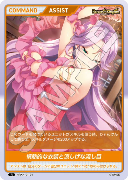 HRKN-01-24 R 情熱的な衣装と涼しげな流し目