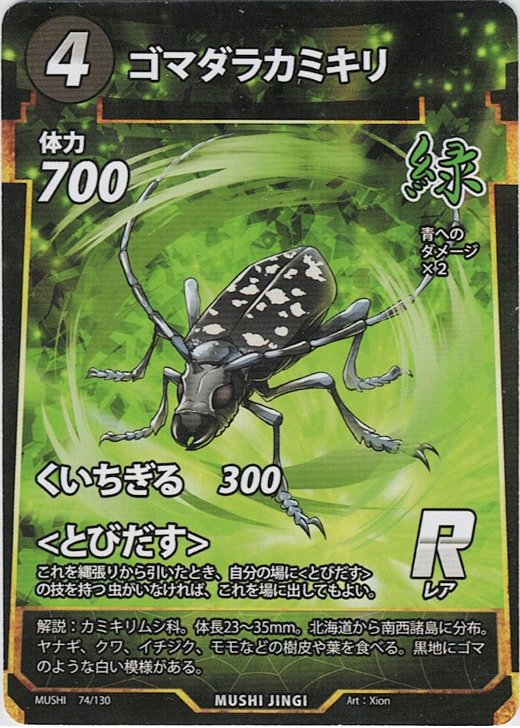 MUSHI1-74 ゴマダラカミキリ R