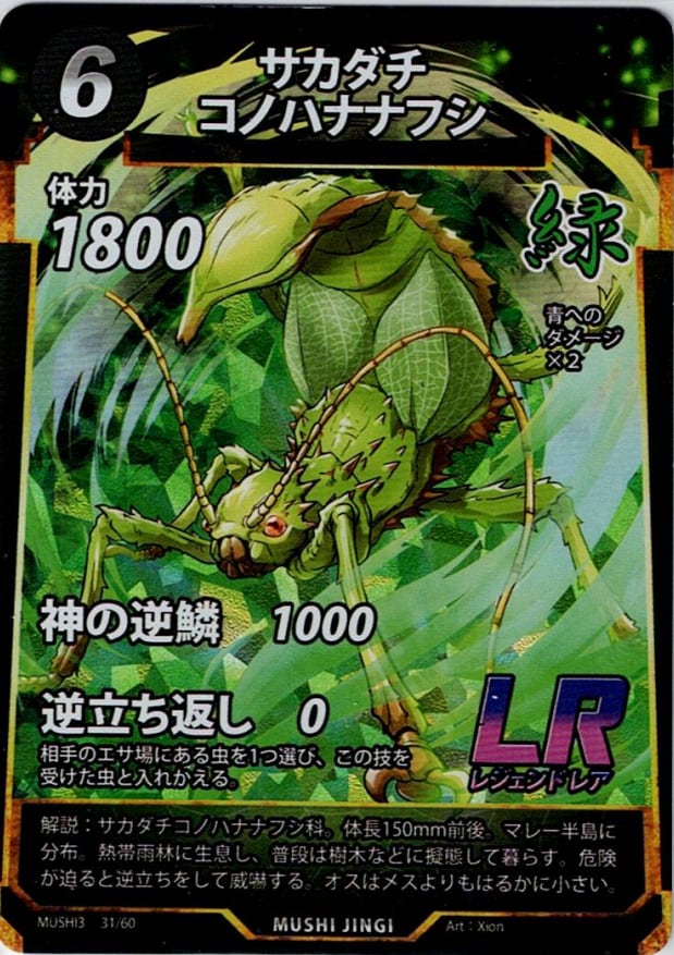 MUSHI3-31 サカダチコノハナムシ LR