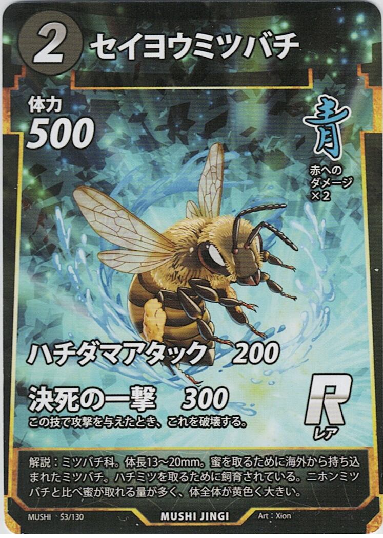 MUSHI1-53 セイヨウミツバチ R