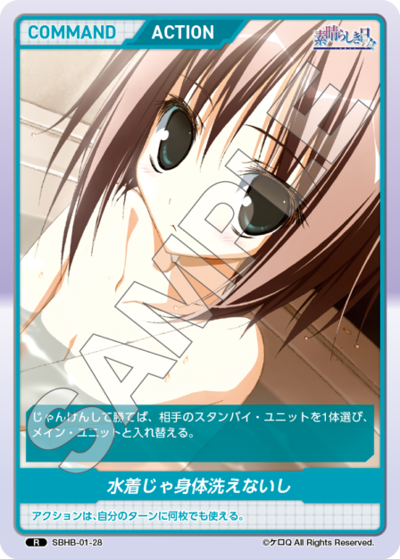 SBHB-01-28 R 水着じゃ身体洗えないし