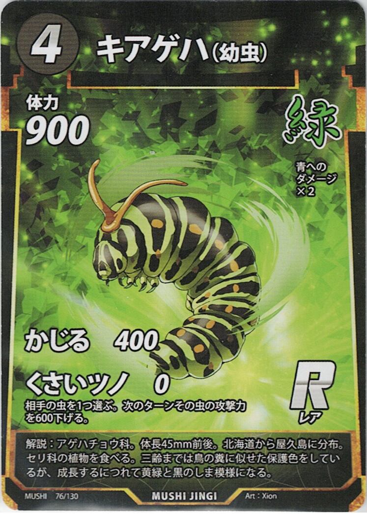 MUSHI1-76 キアゲハ（幼虫） R