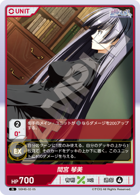 SBHB-02-05 N 間宮 琴美