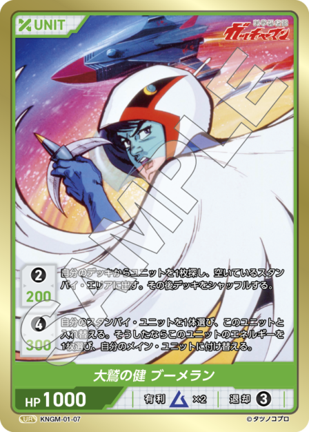 KNGM-01-07 UR 大鷲の健 ブーメラン